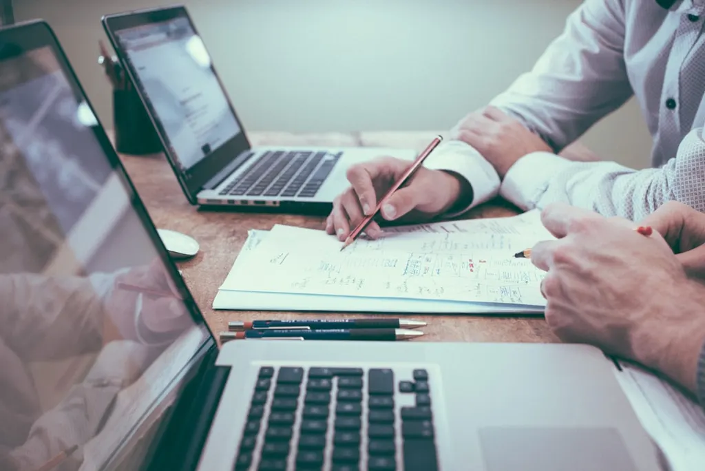 Procurement planning materials representing product sourcing discussions