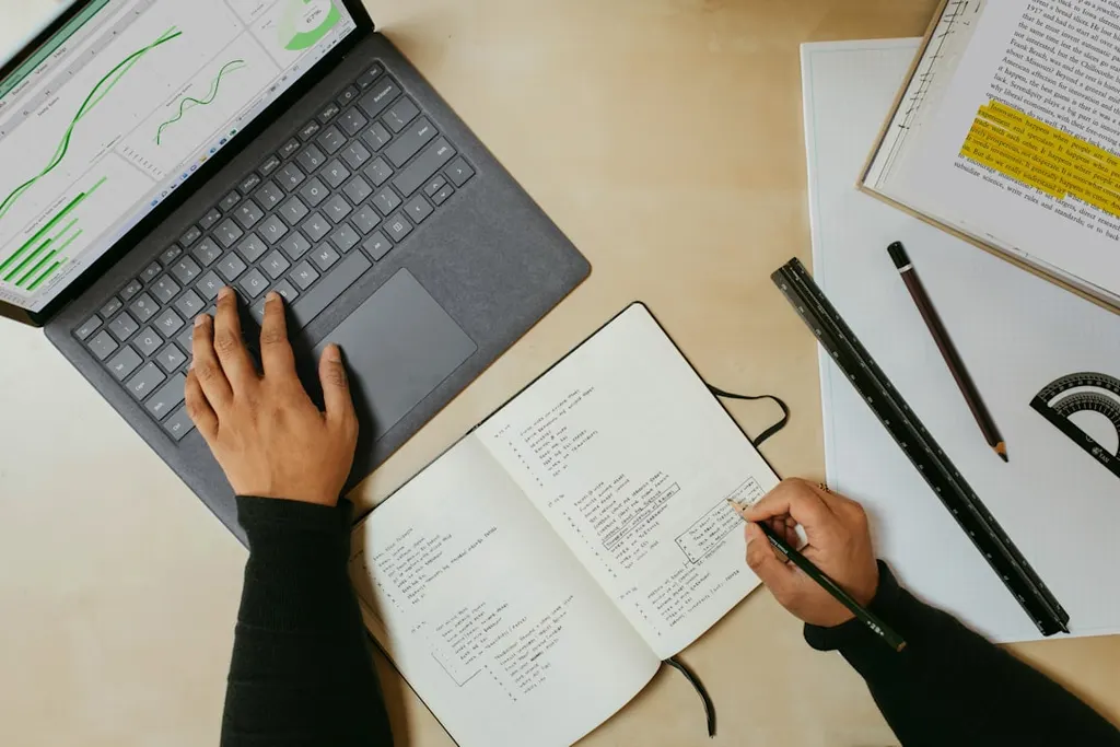 Procurement planning workspace representing structured enquiry review